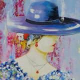 FEMME AU CHAPEAU